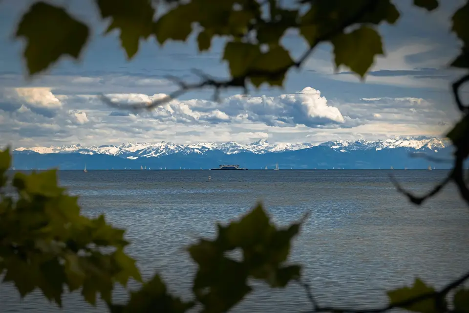 Example photograph: Lake Constance